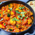 Mixed vegetable balti