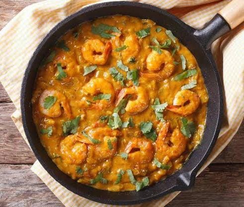 King prawn curry