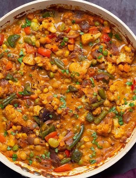 Vegetable bhuna