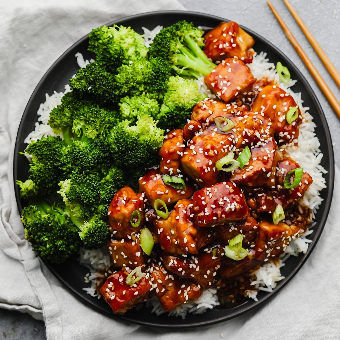 Teriyaki tofu