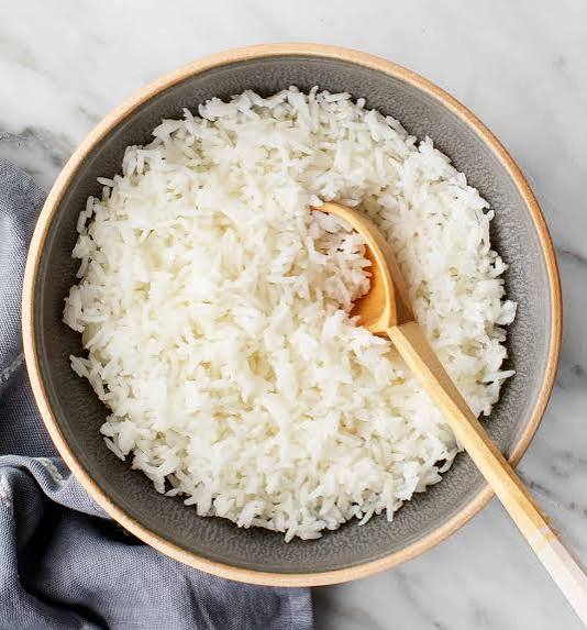 Plain rice